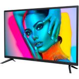 Kiano SlimTV 24 (23,5") HD Juodas (24", LED, Klaar voor HD), TV, Zwart