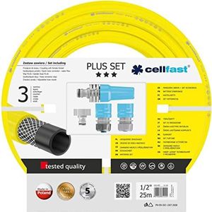 CELLFAST Spuitstuk Set Sproeier Voor Tuinirrigatie Voor Gras Bloemen Planten Snelkoppeling Verbinding Plus