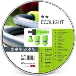 Cellfast - Ecolight Set - Tuinslang - 20 M - 4 Spuitstukken - 1/2