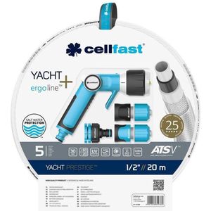 Cellfast tuin set 20m 1/2 inch met endings Yacht Prestige