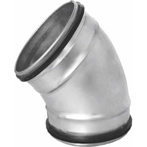 Spiro-SAFE bocht Ã˜ 125 mm 45 graden