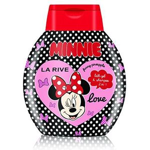 La Rive Disney Minnie Mouse Love Funny Pineapple Shampoo en Douchegel in 1 - 250 ml - Shampoo Kids - Douchegel Kids - Kindershampoo