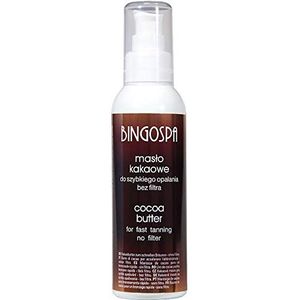 Cacaoboter voor snel bruinen, zonder filter, 120 g. BINGOSPA