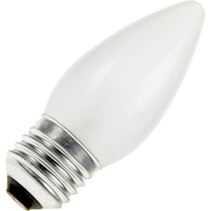 Gloeilamp | Grote fitting E27 | Kaarslamp | Mat | 35mm | 60W