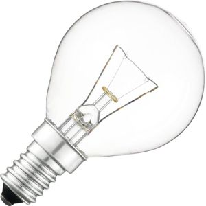 Gloeilamp Kogellamp | Kleine fitting E14 | 15W