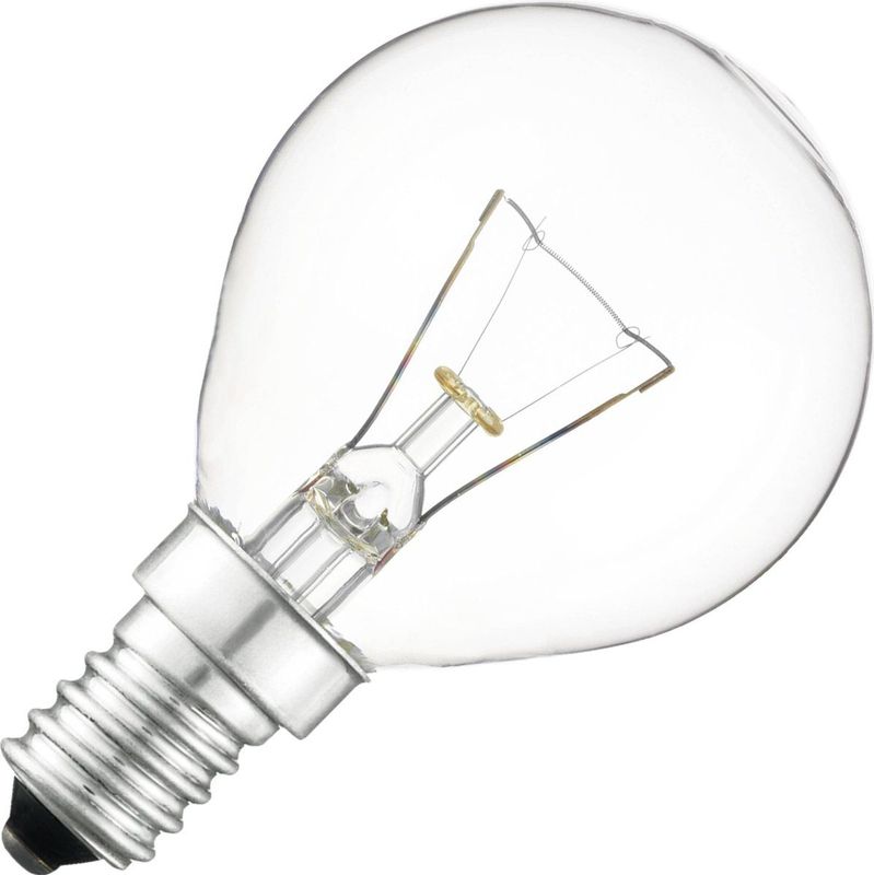 kogellamp 15w e14 helder 230v