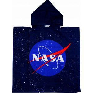 Nasa Logo Katoenen Poncho - 55 x 55 CM (uitgevouwen 55 x 110 CM) - Fast Dry