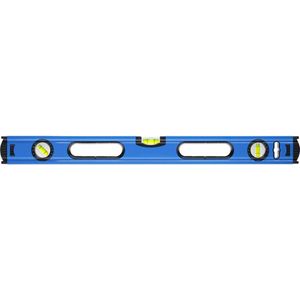 Aluminium waterpas 80 cm met 3 waterpas niveaus