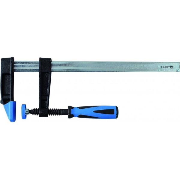 Serre-joint à Cornière (F-clamp) Silverline 150x80mm - Mors Doux Pour Protéger Les Surfaces - 12