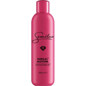 Semilac - Aceton - Nagellakremover - 500 ml - Hoge Kwaliteit