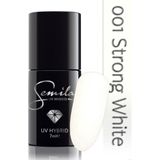 Semilac - 001 Strong White - Nagellak - Wit - 7 ml
