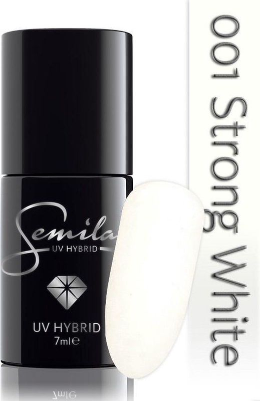 Semilac - 001 Strong White - Nagellak - Wit - 7 ml
