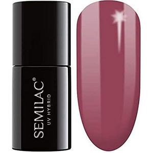 Semilac - Berry Nude - Nagellak - Rood - 7 ml