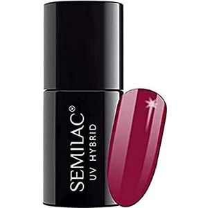 Semilac - UV-Gel 011 Purple Diamond - Nagellak - Kersenrood - Veganistisch