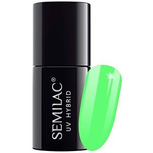 Semilac Caribbean Green Nagellak, semi-permanent, UV, 041, 7 ml