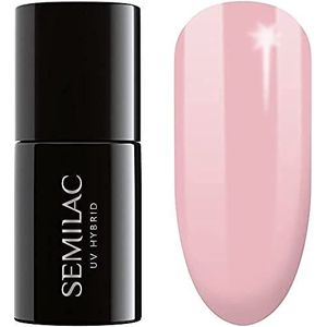 Semilac - Pink Peach Milk - Gelnagellak - Sterk Gebleekte Perzikkleur - 7ml