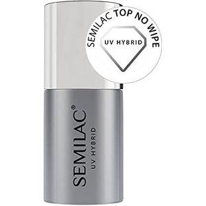 UV nagellak Top No Wipe Coat 7 ml