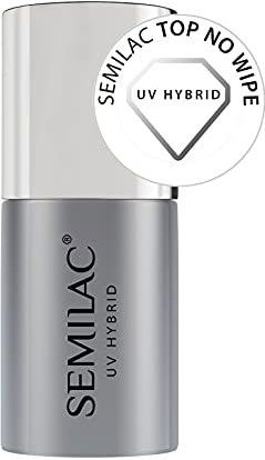 Semilac - Top Coat - Nagellak - Transparant - No Wipe