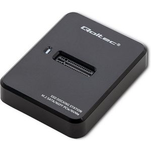 Qoltec 50313 behuizing voor opslagstations SDD-behuizing Zwart M.2
