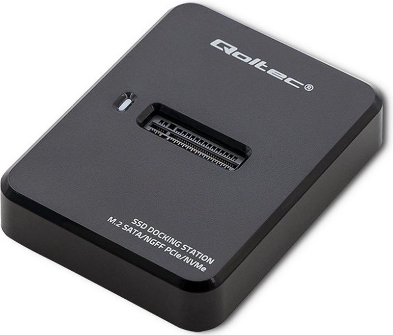 Qoltec 50313 - Dockingstation - Voor M.2 SSD's en Harde Schijven - USB 3.1