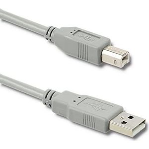 Qoltec USB 2.0 Cable A Male | B Male | 0,19m