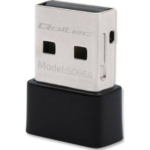 Qoltec - Mini Adapter USB Wi-Fi - AC 650Mbps - Netwerkadapter