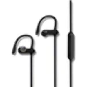 Qoltec Draadloze BT Sports In-Ear Hoofdtelefoon met Microfoon - Super Bas - Zwart