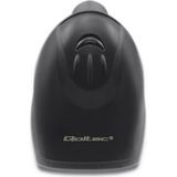 Qoltec - Laserscanner - USB - Zwart - CCD Type - Bedraad - Enkele Lijn