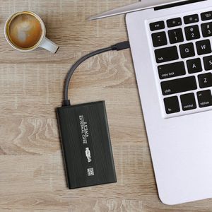 Qoltec - Externe Behuizing - 2,5-inch SATA3 - Aluminium - USB 3.0