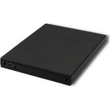 Qoltec - 51864 - Externe USB 2.0 Optische Drive Behuizing - Zwart