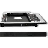 Qoltec - Accessoires voor Harde Schijven - Aluminium Frame - Hoogte 12,7 mm