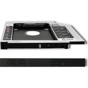 Qoltec - Accessoires voor Harde Schijven - Aluminium Frame - Hoogte 12,7 mm