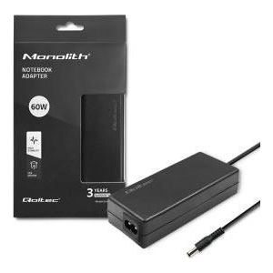 Qoltec Desktop power supply 60W 12V, 5A, 5.5x2.5