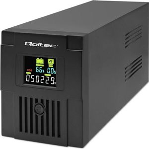 Qoltec - Monolith - UPS - 2000VA - 1200W - Lijninteractief