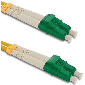Qoltec Patchcord światłowodowy LC/APC - LC/APC Singlemode 9/125 G652D Duplex 2m (2 m), Netwerkkabel