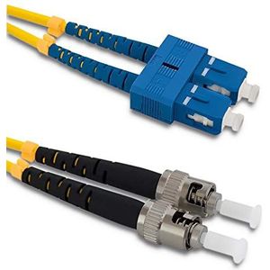 Qoltec Optic Patchcord SC/UPC - ST/UPC SM 9/125 G652D 3m (54061)