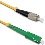 Qoltec Optic Patchcord FC/UPC - SC/APC simplex SM 9/125 G652D 15m (54312)