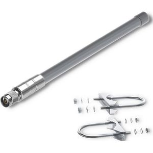 Qoltec - LoRa-Antenne - Grijs - Fiberglass - 3 dBi