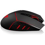 Modecom - Gaming Mouse Volcano MC-GMX4 - Zwart - Rood - 7200 DPI - 8 Knoppen