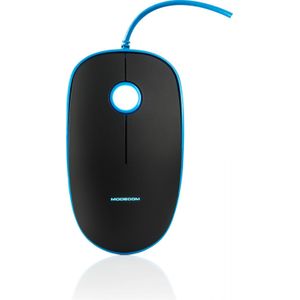 Modecom MODECOM Optical Mouse M111 blauw-zwart