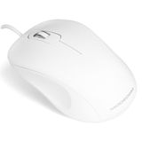 Modecom M-MC-0M10-200 MC-M10 WHITE ERGONOMIC WIRED OPTICAL MOUSE [USB, 1000 DPI, 2-button, Wheel]