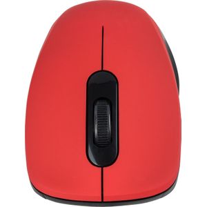 Modecom - MC-WM10S - Draadloze Muis - Rood - Ergonomisch Ontwerp