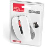 Modecom - MC-WM9.1 - Draadloze Muis - Wit - Ergonomisch Ontwerp