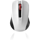 Modecom - MC-WM9.1 - Draadloze Muis - Wit - Ergonomisch Ontwerp