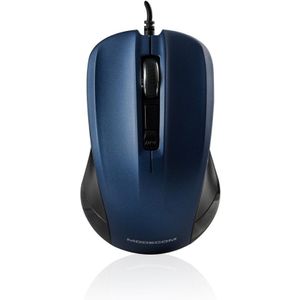 Modecom - MC-M9.1 - Muis - Blauw - Bedraad