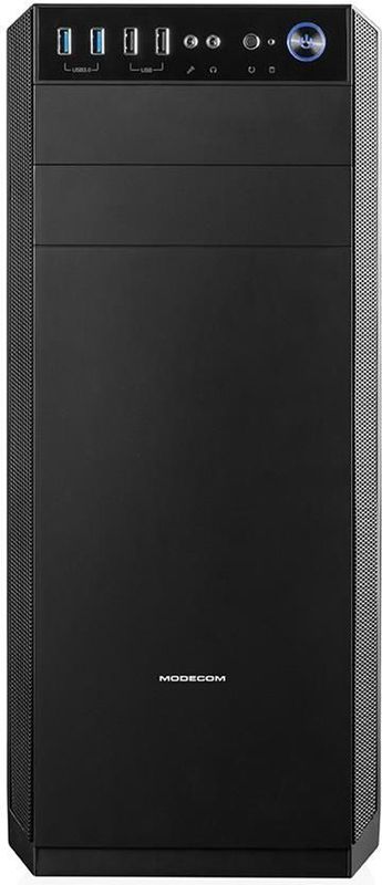 Modecom - Oberon Pro - Midi PC-behuizing - Zwart