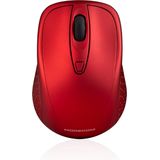 Modecom - MC-WM4.1 - Draadloze Muis - Rood - Optische Sensor - 800/1200/1600 DPI