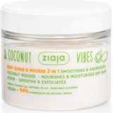Ziaja - Coconut & Orange Vibes - Lichaam Exfoliator - 270 ml - Mousse
