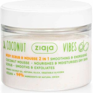 Ziaja - Coconut & Orange Vibes - Lichaam Exfoliator - 270 ml - Mousse