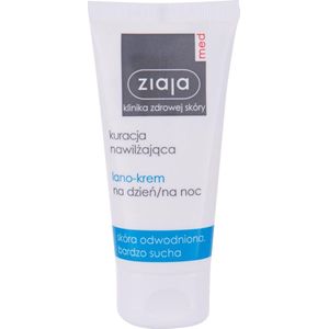 Ziaja Med Hydrating Care - Voedende en Regenererende Crème - Gedehydrateerde Huid - 50 ml
